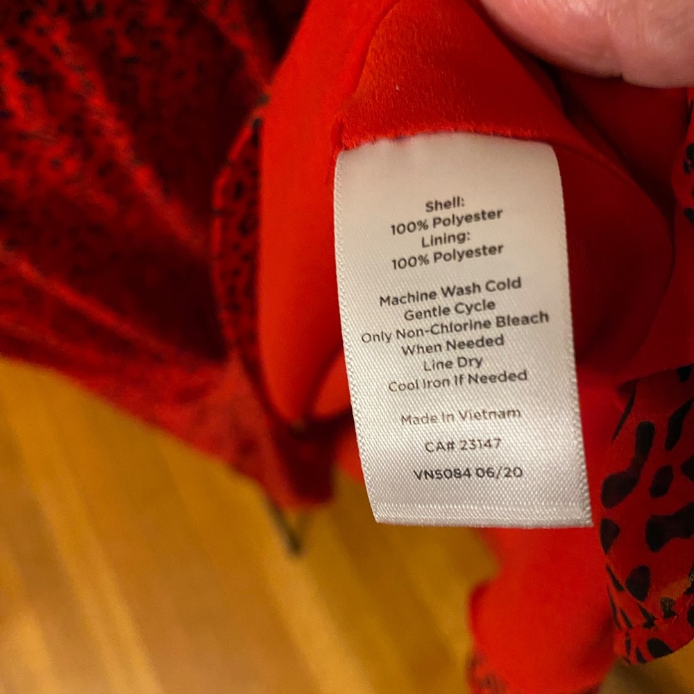 Talbots Red Dress - Picture 5 of 5